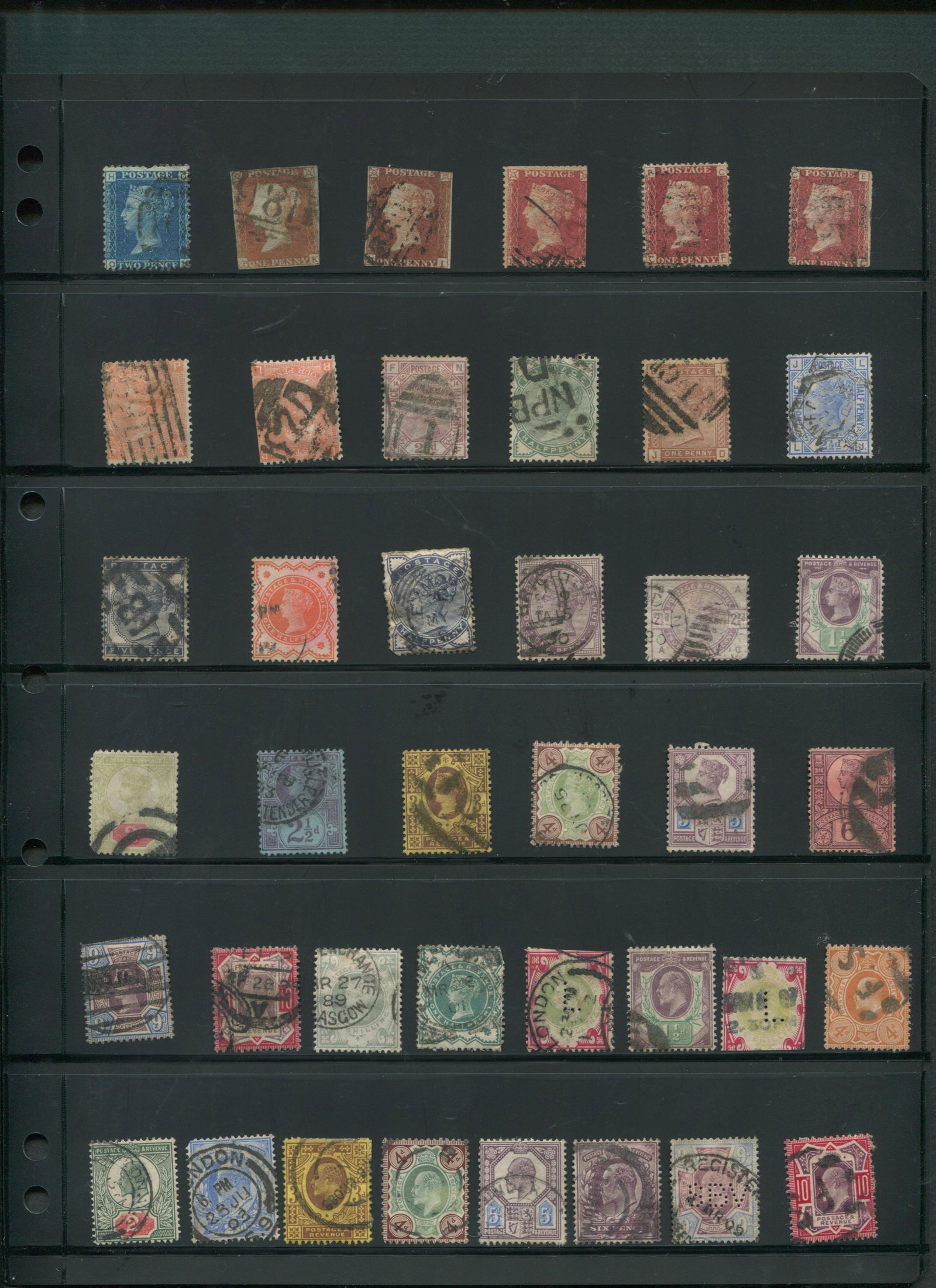 Great Britain Stamp Collection #3/144 (1 of 1)