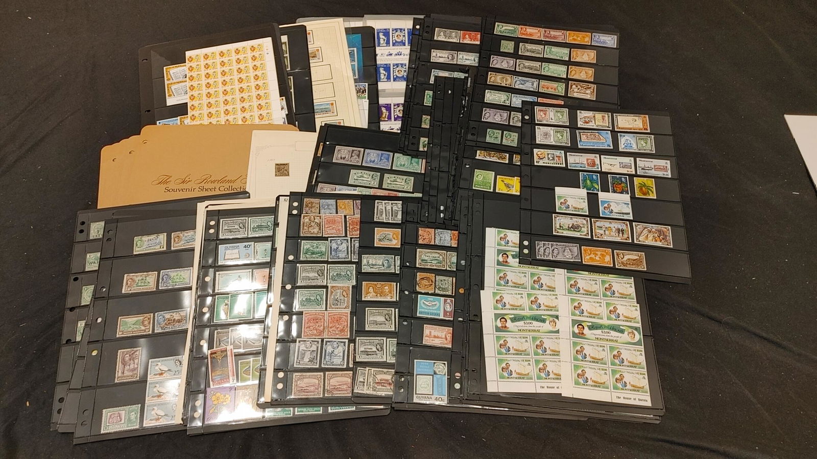 British Commonwealth Ascension-Montserrat Accumulation Mint/Used (1 of 1)