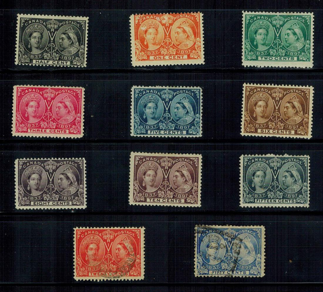 Canada 1897 #50/#60 MH/MNH/Used (1 of 1)