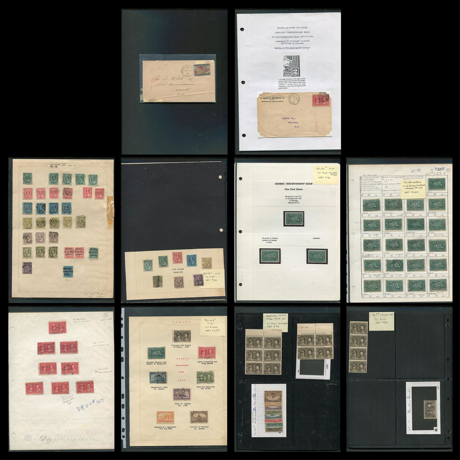 Canada 1903 - 1908 #89 - #103 (1 of 10)