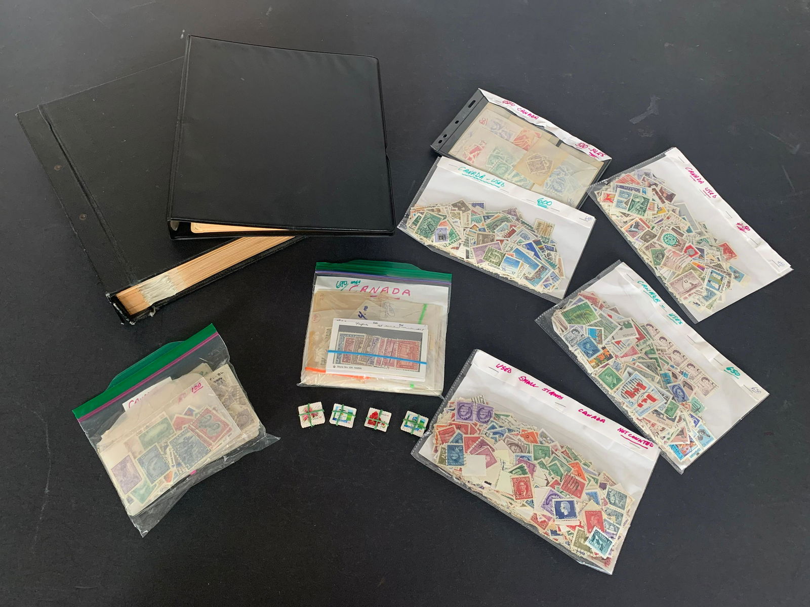 Canada Stamp Accumulation 1940's-1970's (1 of 10)