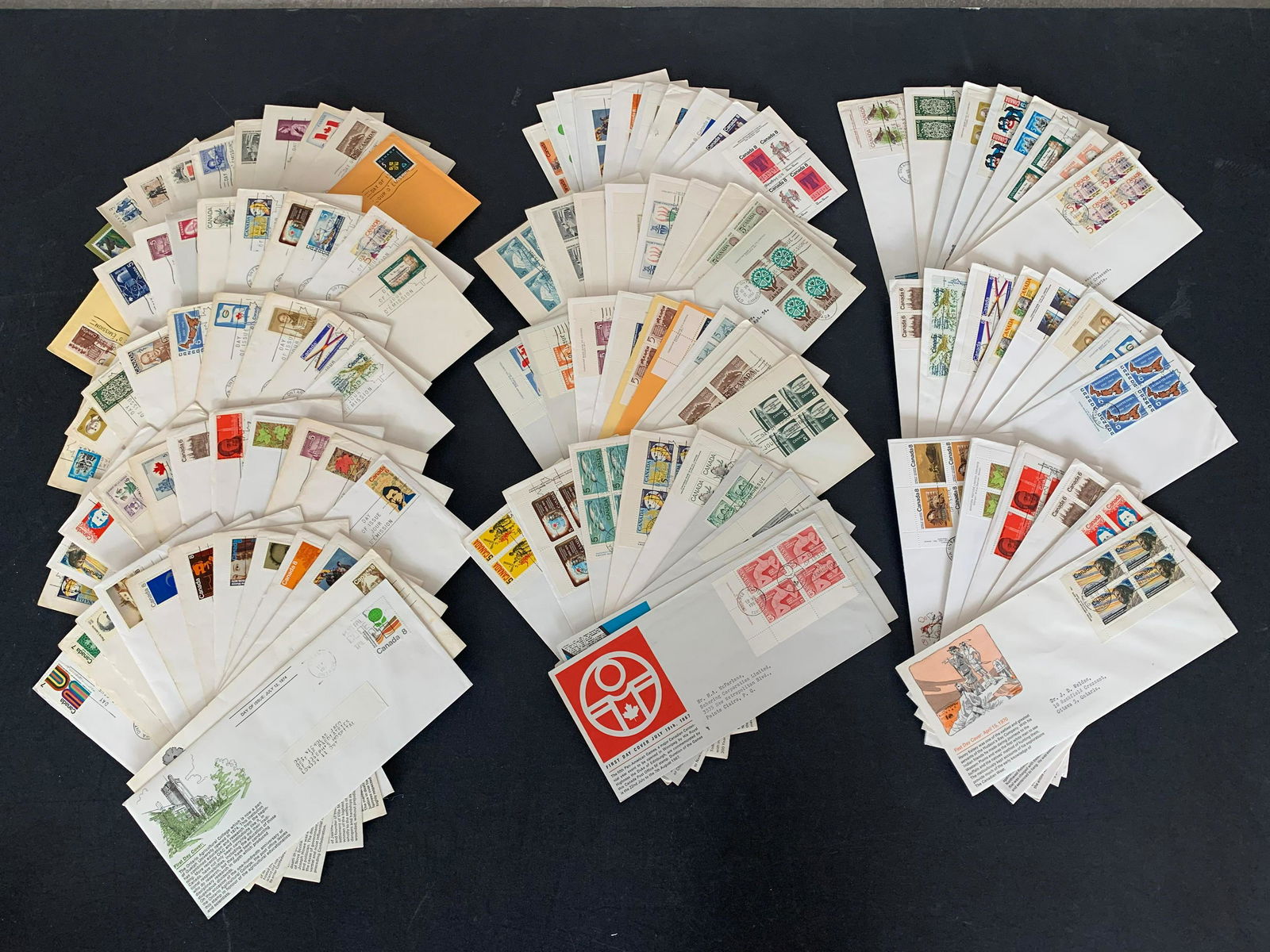 Canada FDC's Stamp Collection 1961-1974 (1 of 7)