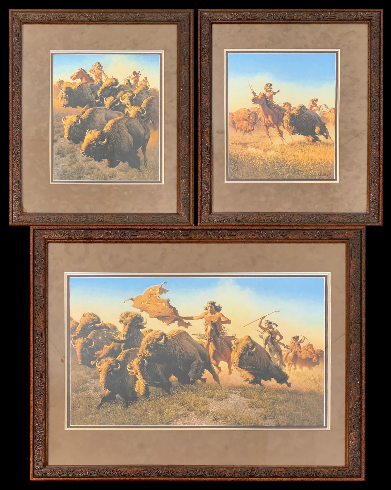 Frank McCarthy's "Splitting the Herd" Limited Edition Prints (1 of 4)