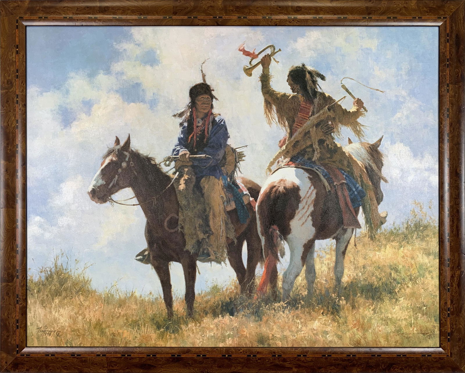 Howard Terpning's "The Trophy" Limited Edition Canvas (1 of 2)