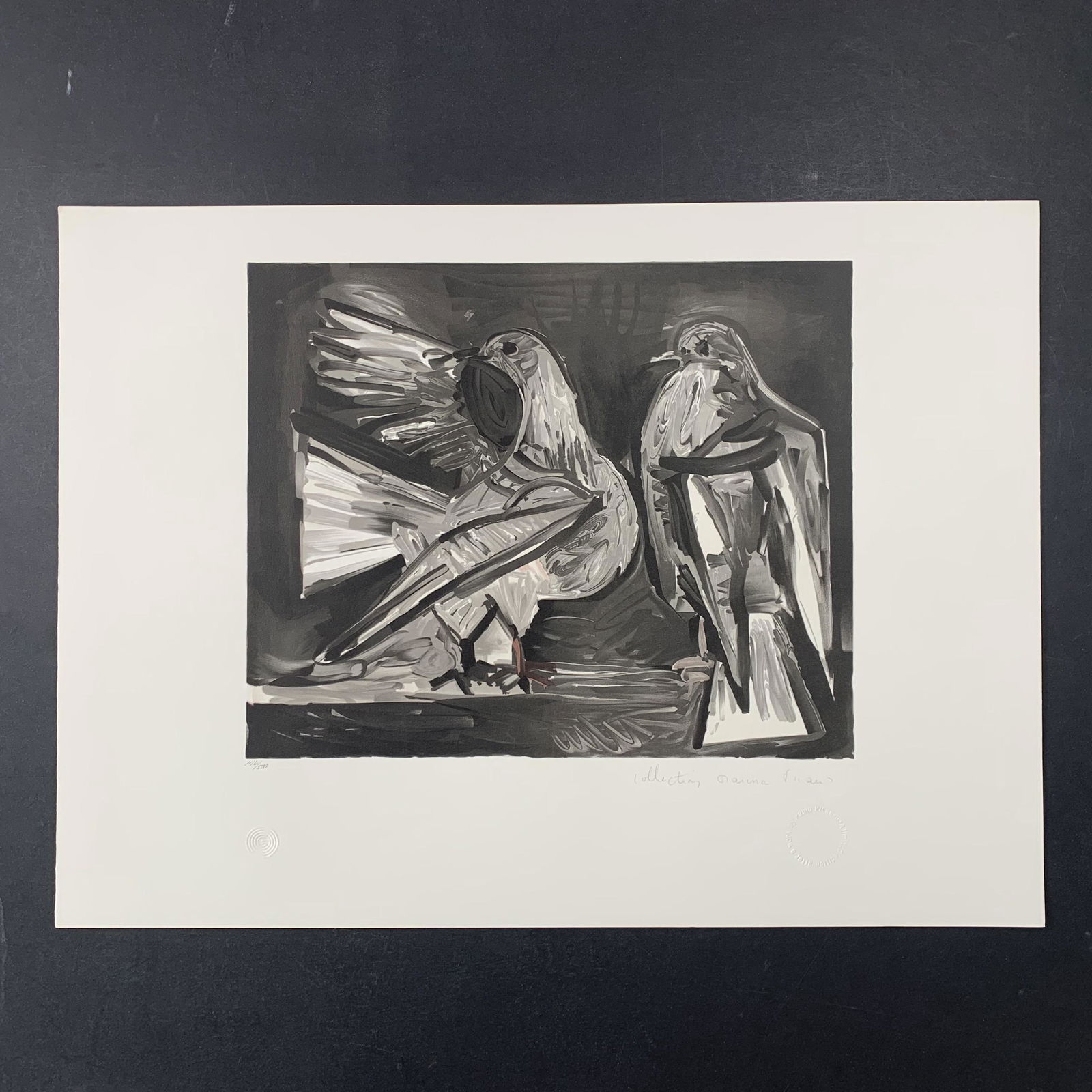 Pablo Picasso's "Deux Pigeons" Limited Edition Print (1 of 1)