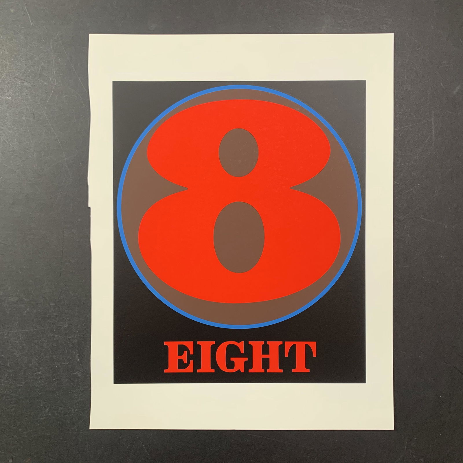 Robert Indiana's "Eight" Limited Edition Print (1 of 1)
