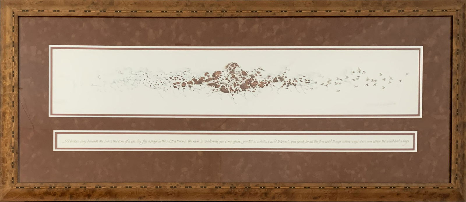 Bev Doolittle's "When the Wind Had Wings" Limited Edition Print (1 of 1)