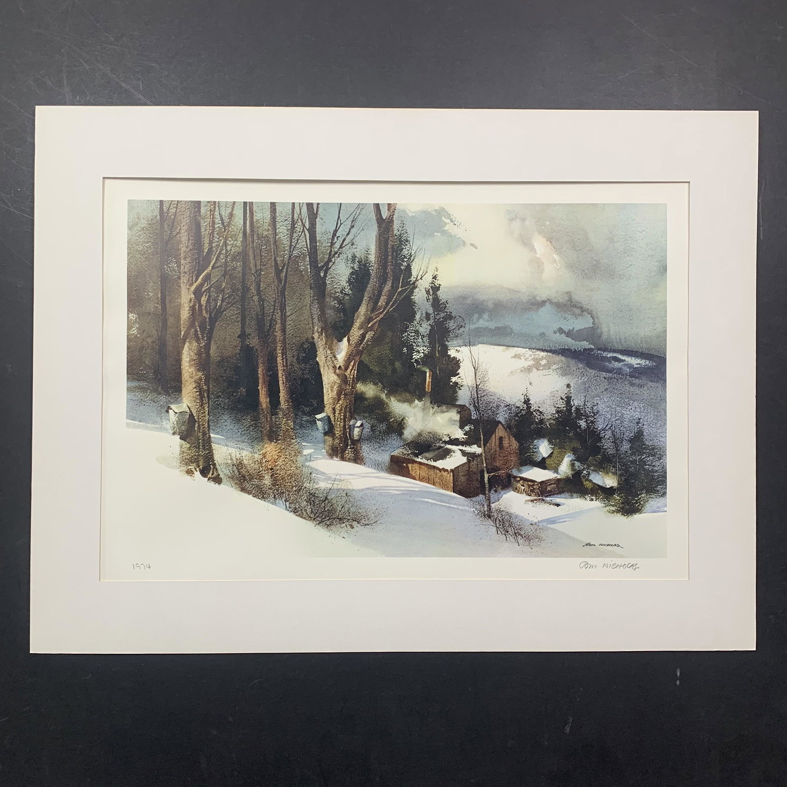 Tom Nicholas's "Boiling Time, Vermont" Limited Edition Print (1 of 1)