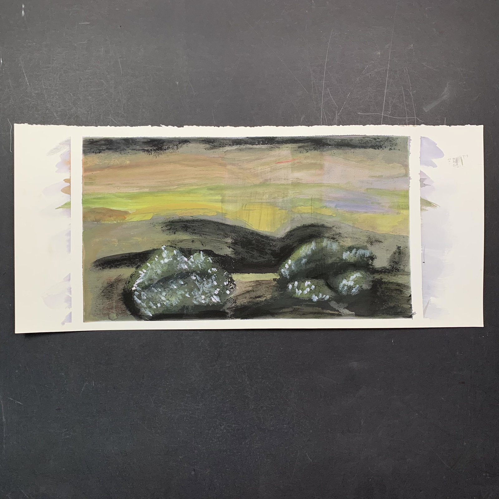 Simon Andrews, Untitled, Original Watercolor on Paper (1 of 1)