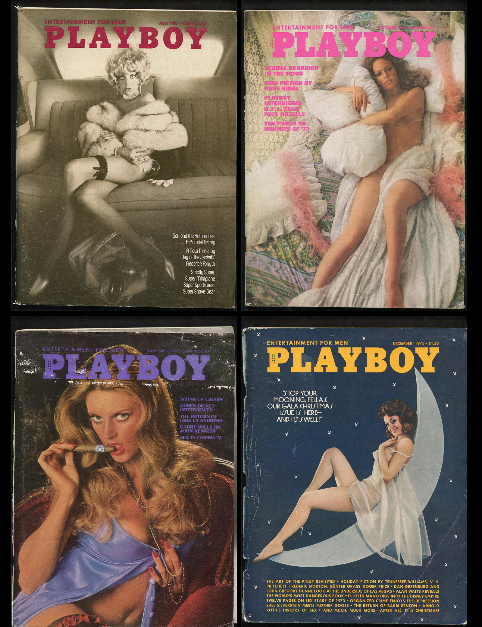 Playboy May '73 - Dec '73 Magazines (1 of 9)