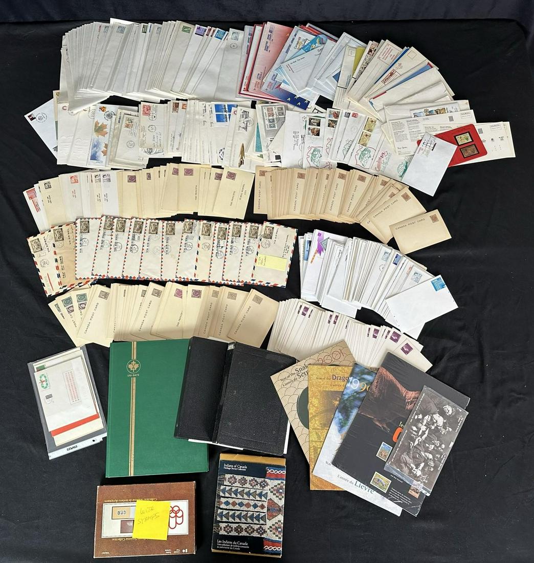Canada FDCs and Covers Accumulation 1970's-2000's (1 of 7)