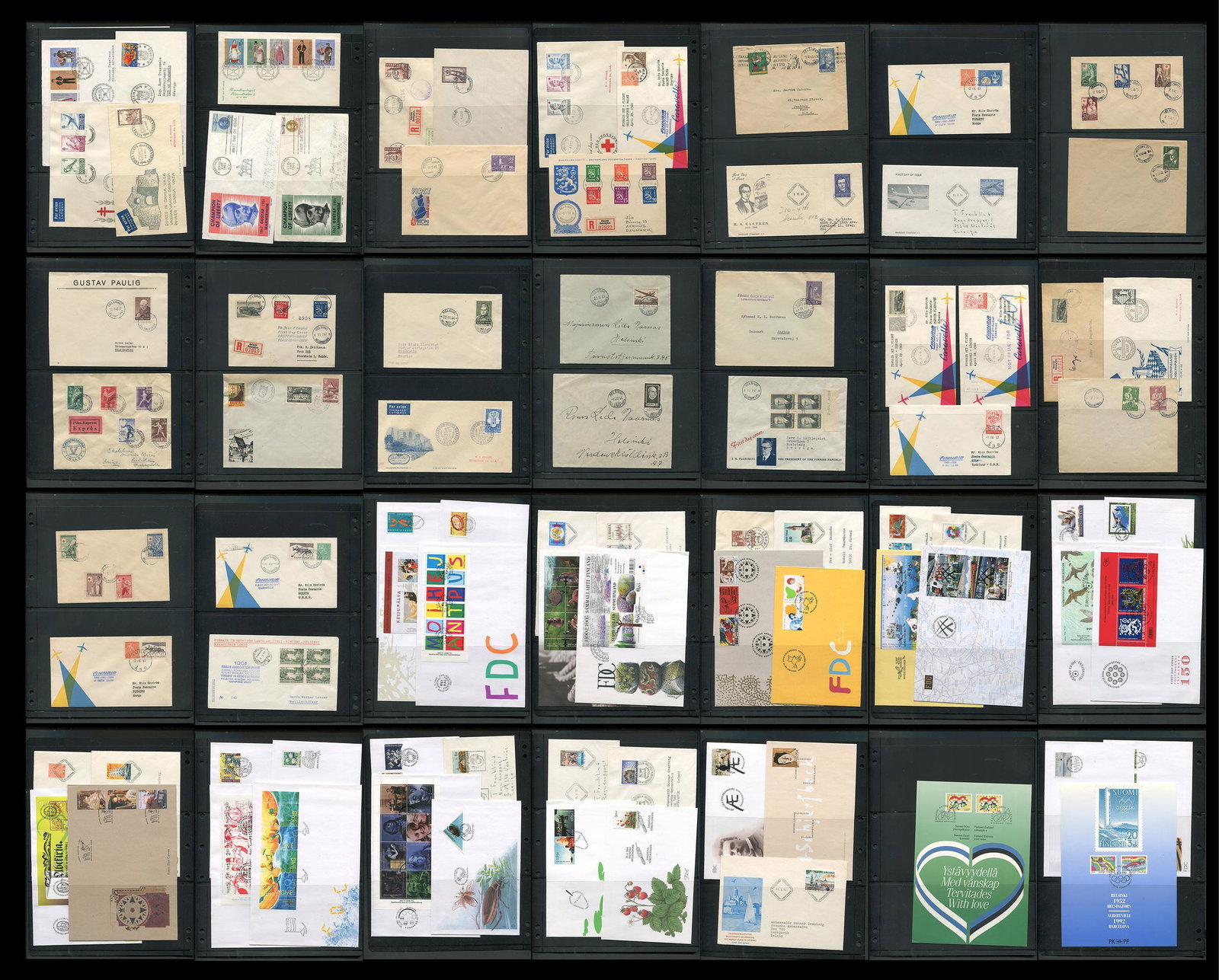 Finland FDC Collection 1970's-2000's (1 of 8)