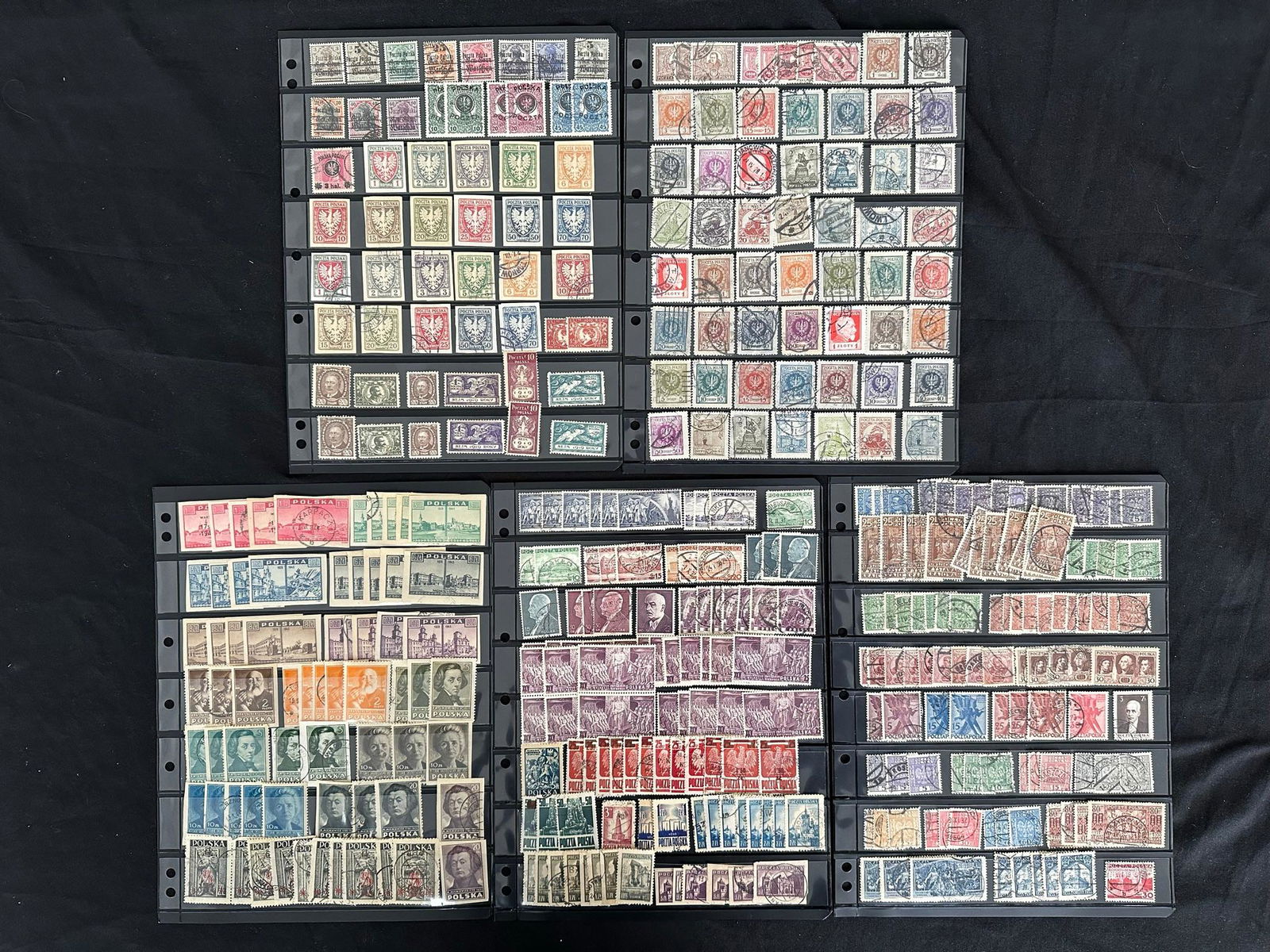 Poland 1918-1947 #15/#405 Stamp Collection (1 of 2)