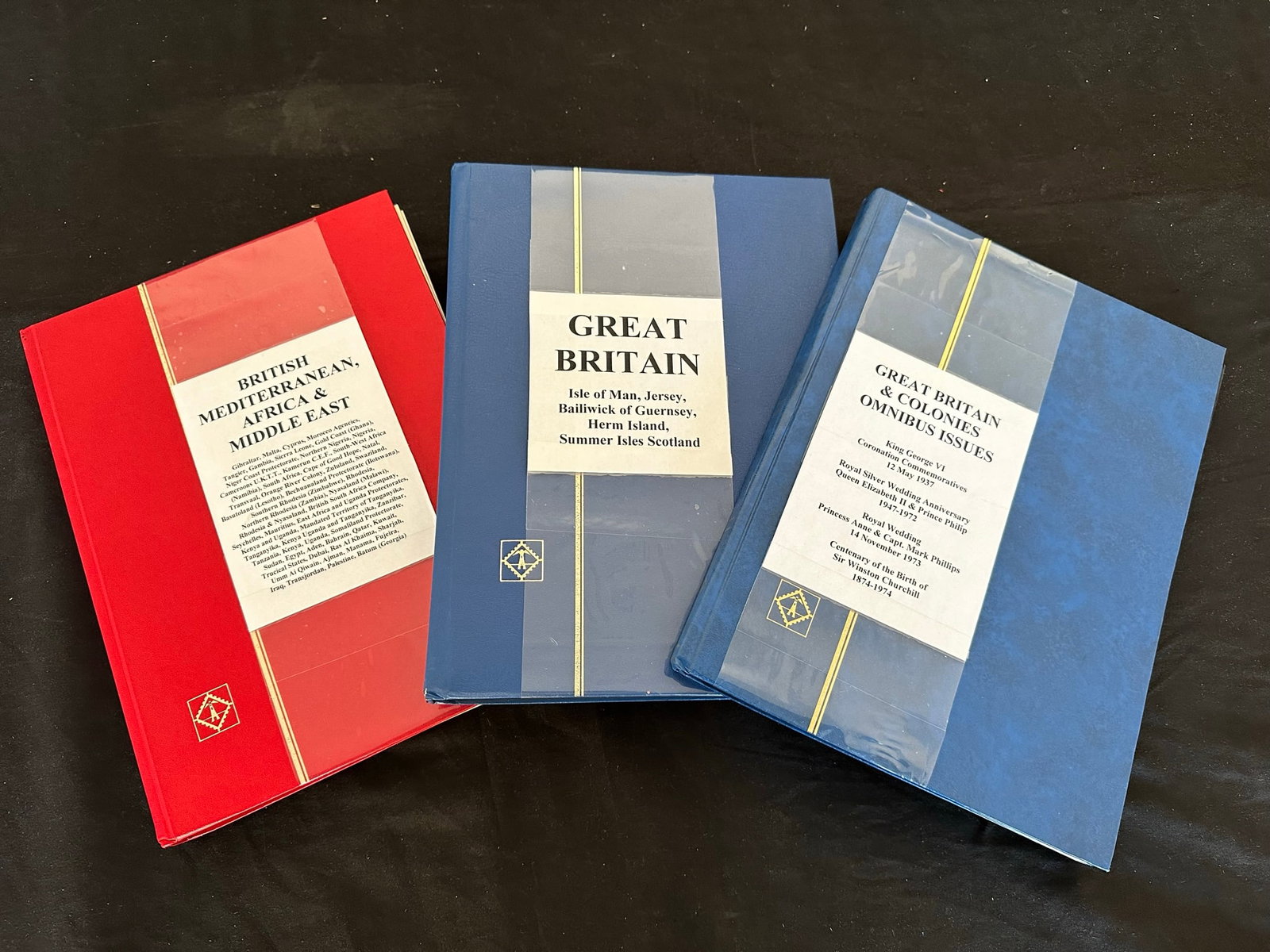 Great Britain and Commonwealth Stamp Collection Mint and Cancelled in 3 Albums. (1 of 10)