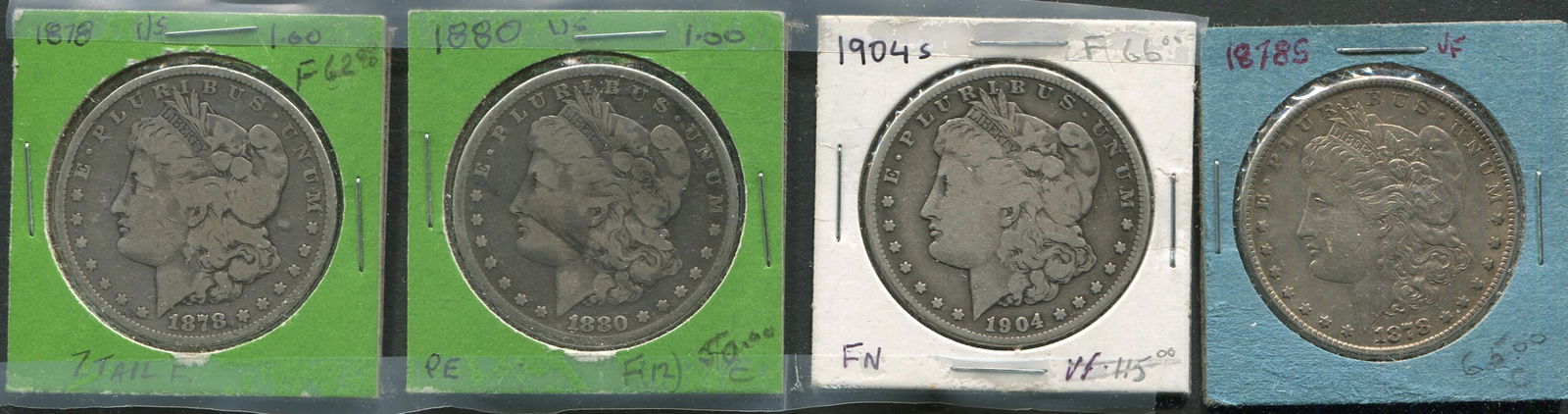 USA 1878 - 1904 Silver Dollars (1 of 2)