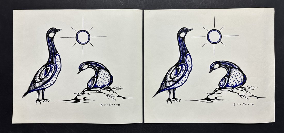 Carl Ray's "Loons" Silkscreens (1 of 1)