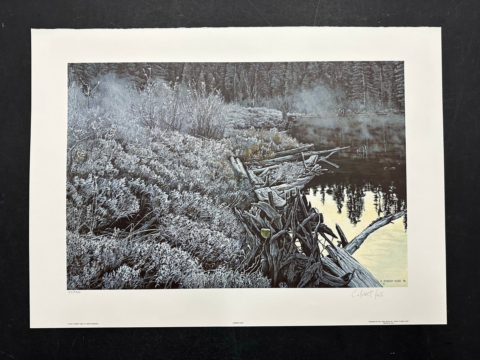 E. Robert Ross's "Morning Frost" Limited Edition Print (1 of 1)