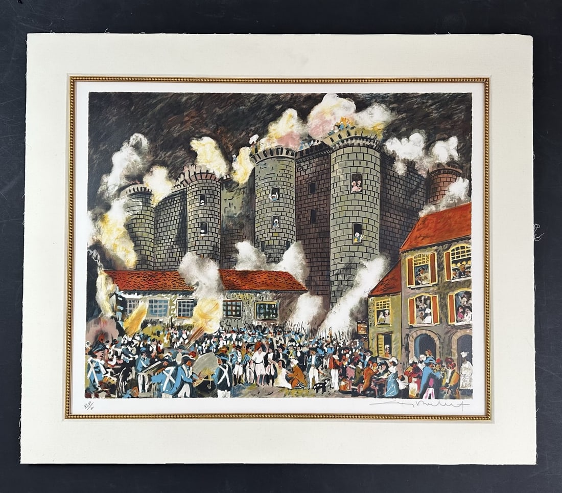 Guy Buffet's "Storming of the Bastille at Lunchtime" Limited Edition Print (1 of 1)