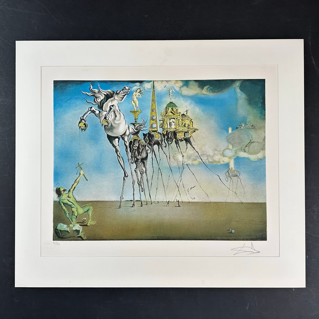 Salvador Dali's "The Temptation of St. Anthony" Limited Edition Print (1 of 1)
