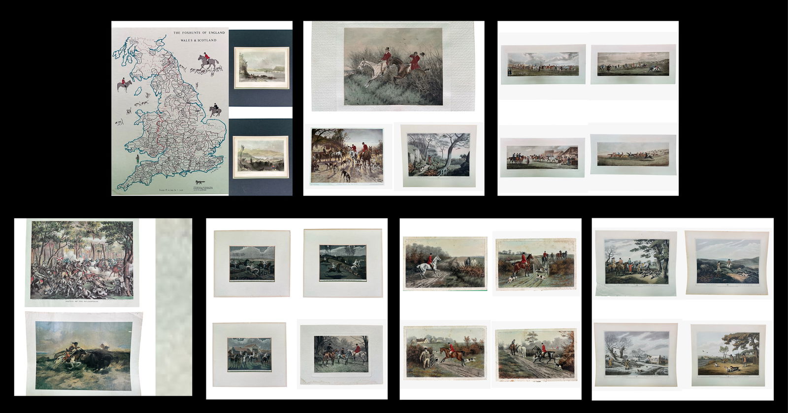 The Fox Hunts of England, Wales & Sctoland Engravings and Prints (1 of 8)
