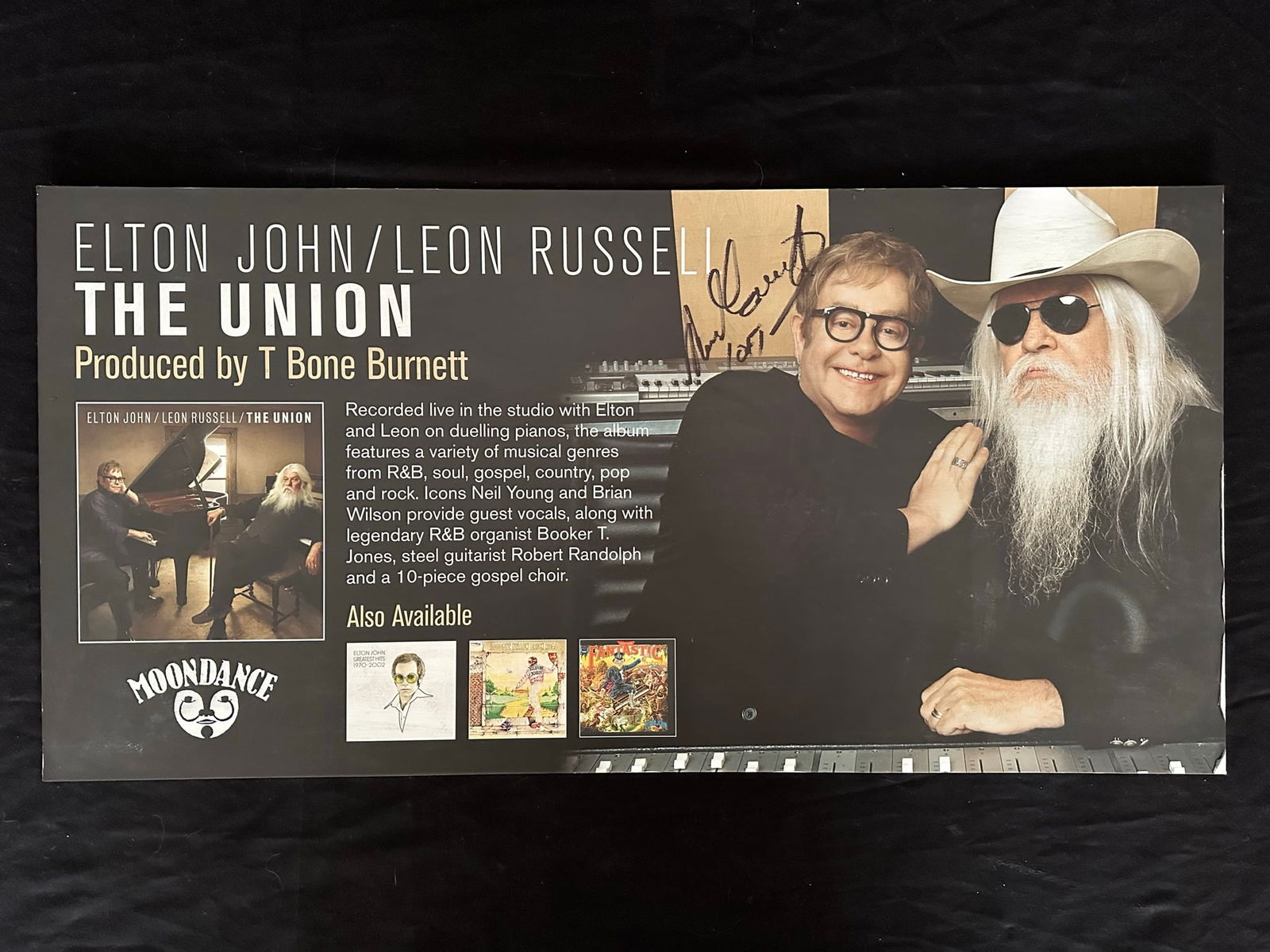 Elton John & Leon Russell "The Union" Publicity Poster (1 of 1)