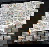 China Republic and Peoples Republic 1913 to 1965, #202 /#1451, a used accumulation on leaves