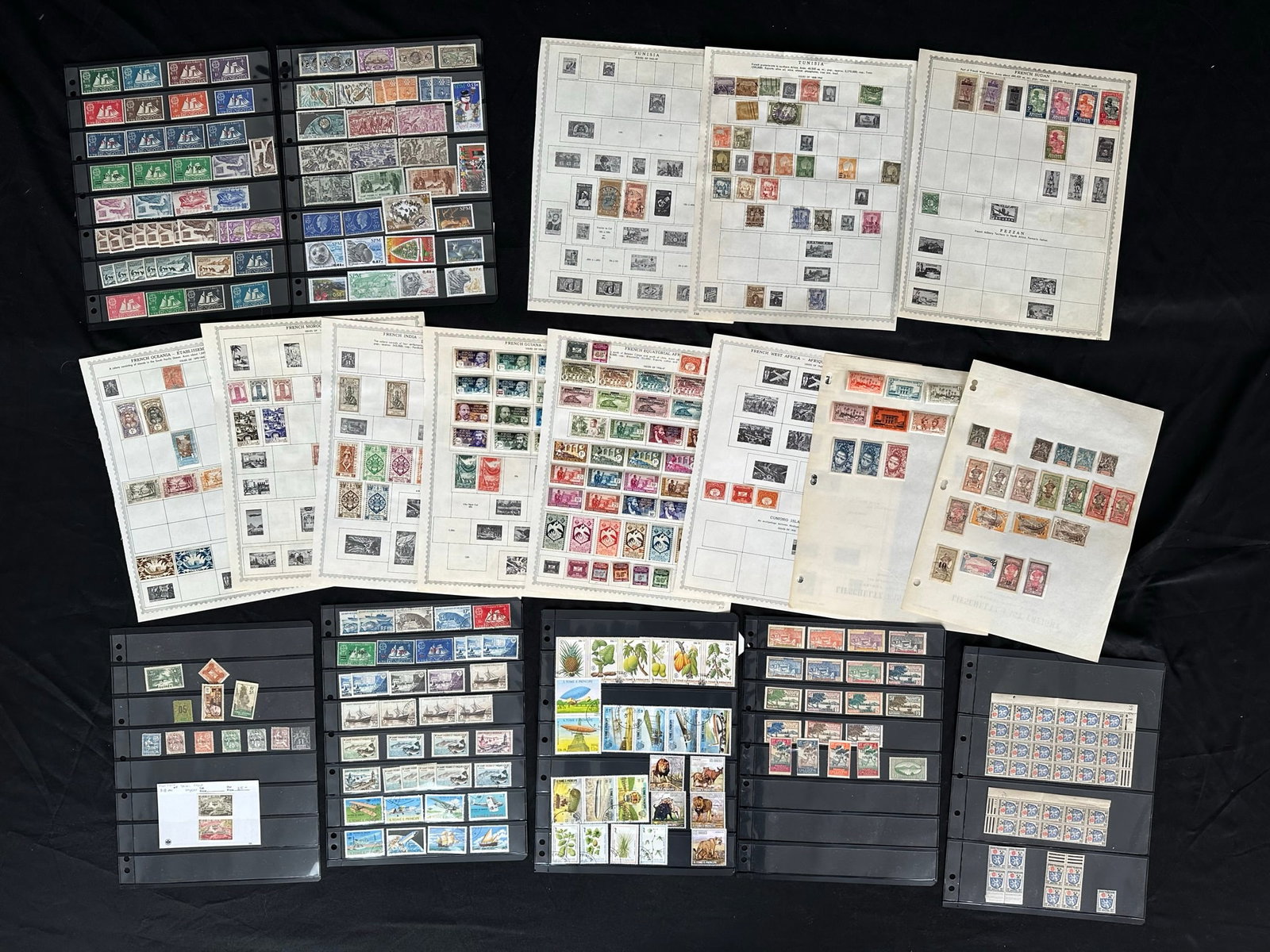 French Colonies 1900's-2000's MH/Used Mostly French African (1 of 5)