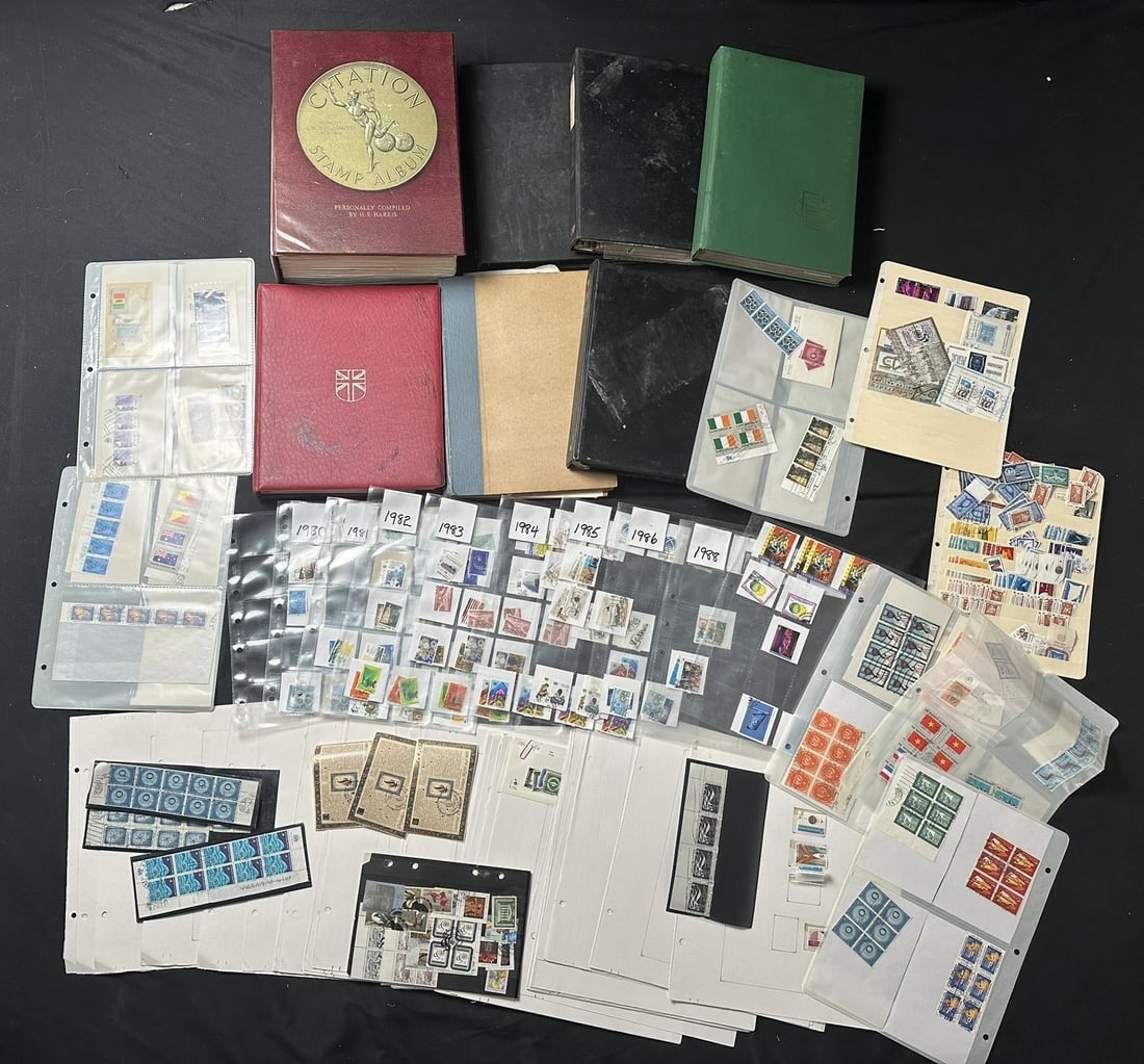 A worldwide accumulation in six albums and loose pages (1 of 7)