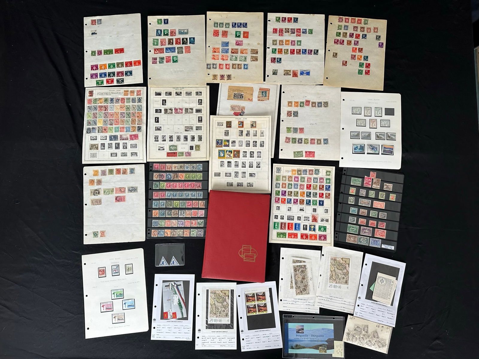 Scandanavin Countries 1880's-1980's MH/Used Accumulation (1 of 5)