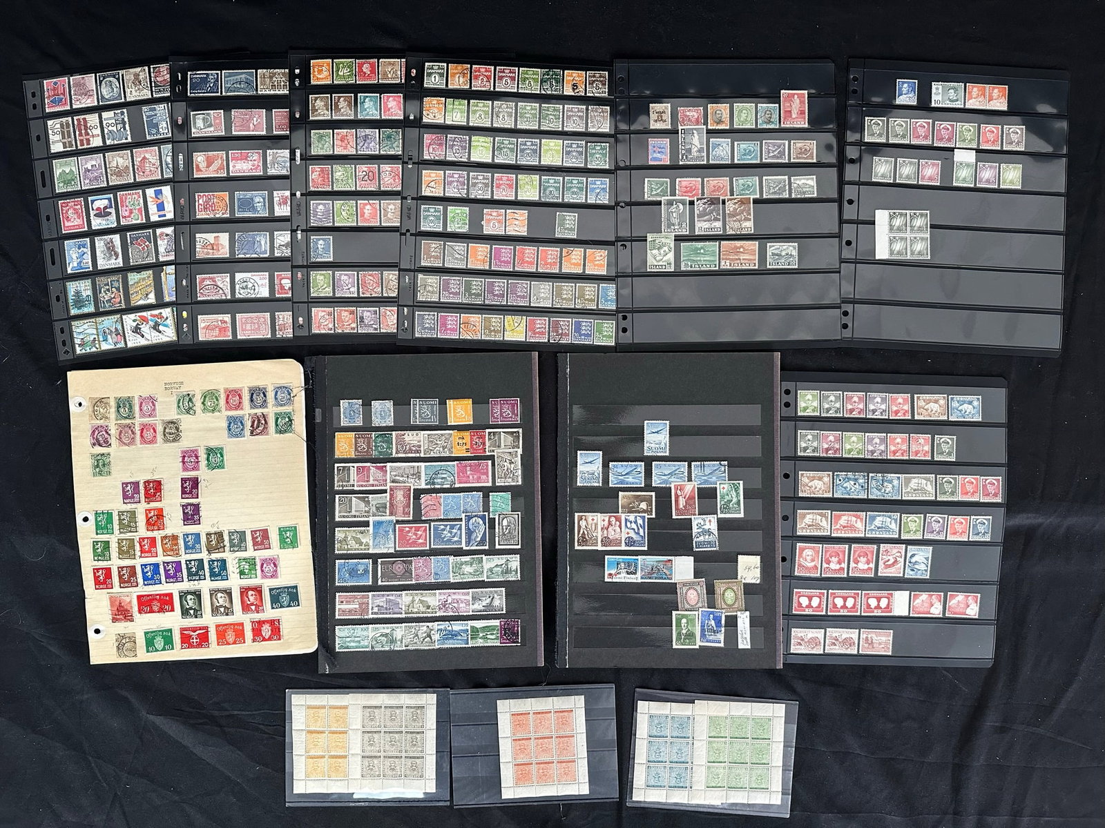 Scandinavian Nations Stamp Collection (1 of 5)