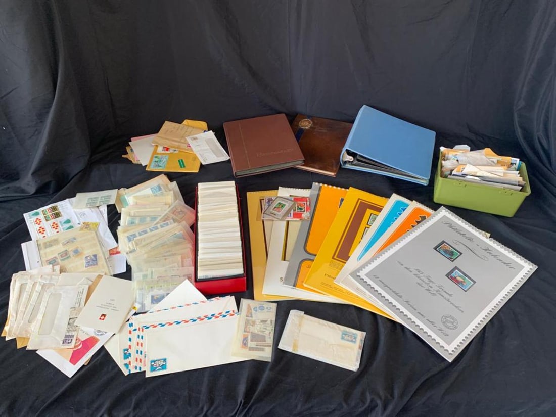 Worldwide accumulation of mint and used in packets and on sheets, 1950's-1980's (1 of 8)