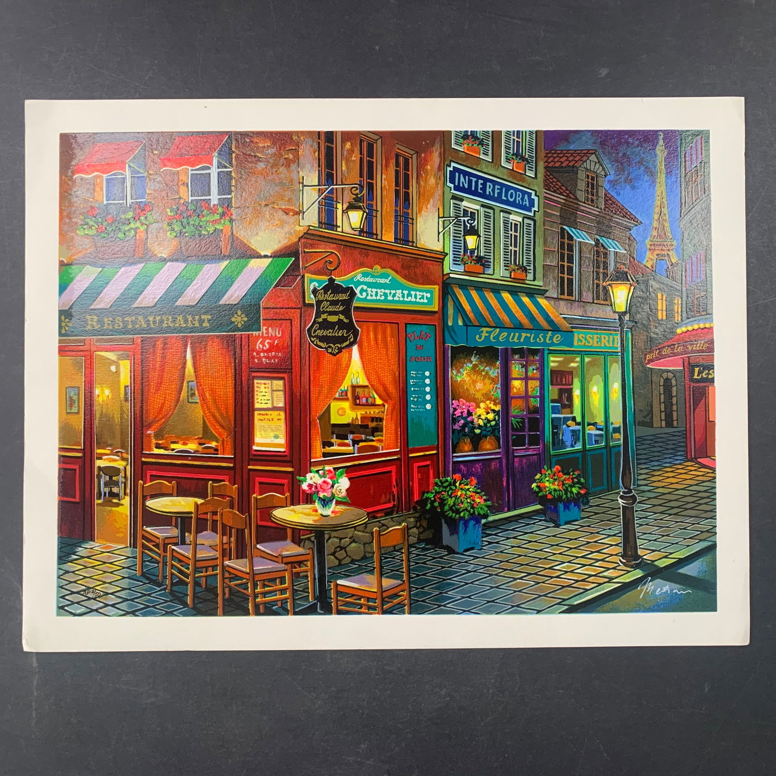 Anatoly Metlan's "Saint Denis La Nuit" Limited Edition AP Print (1 of 1)