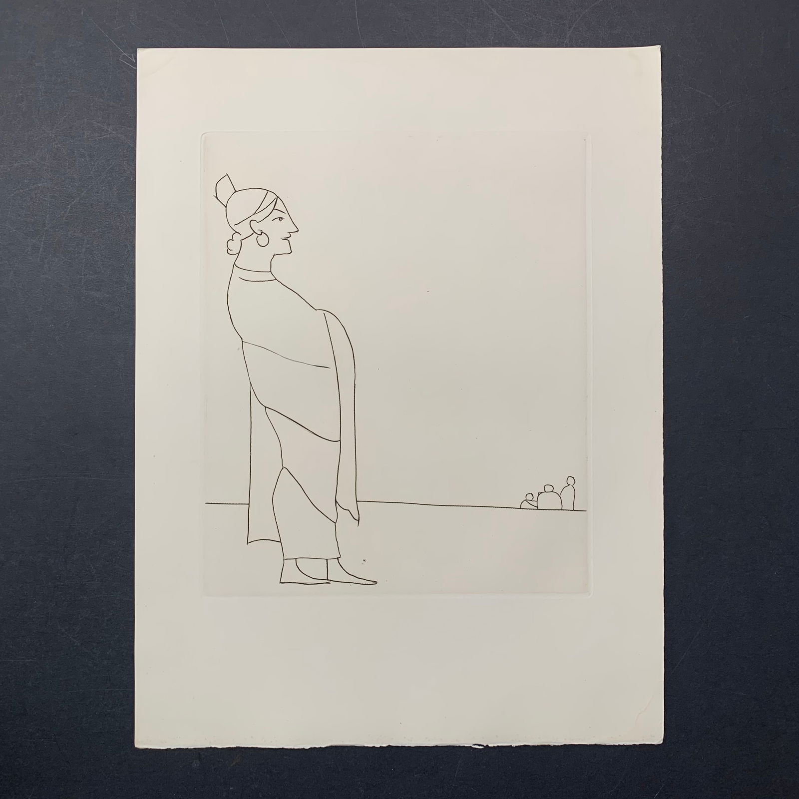 Andre Derain, Untitled, Illustration Engraving From "Le Satyricon" (1 of 1)