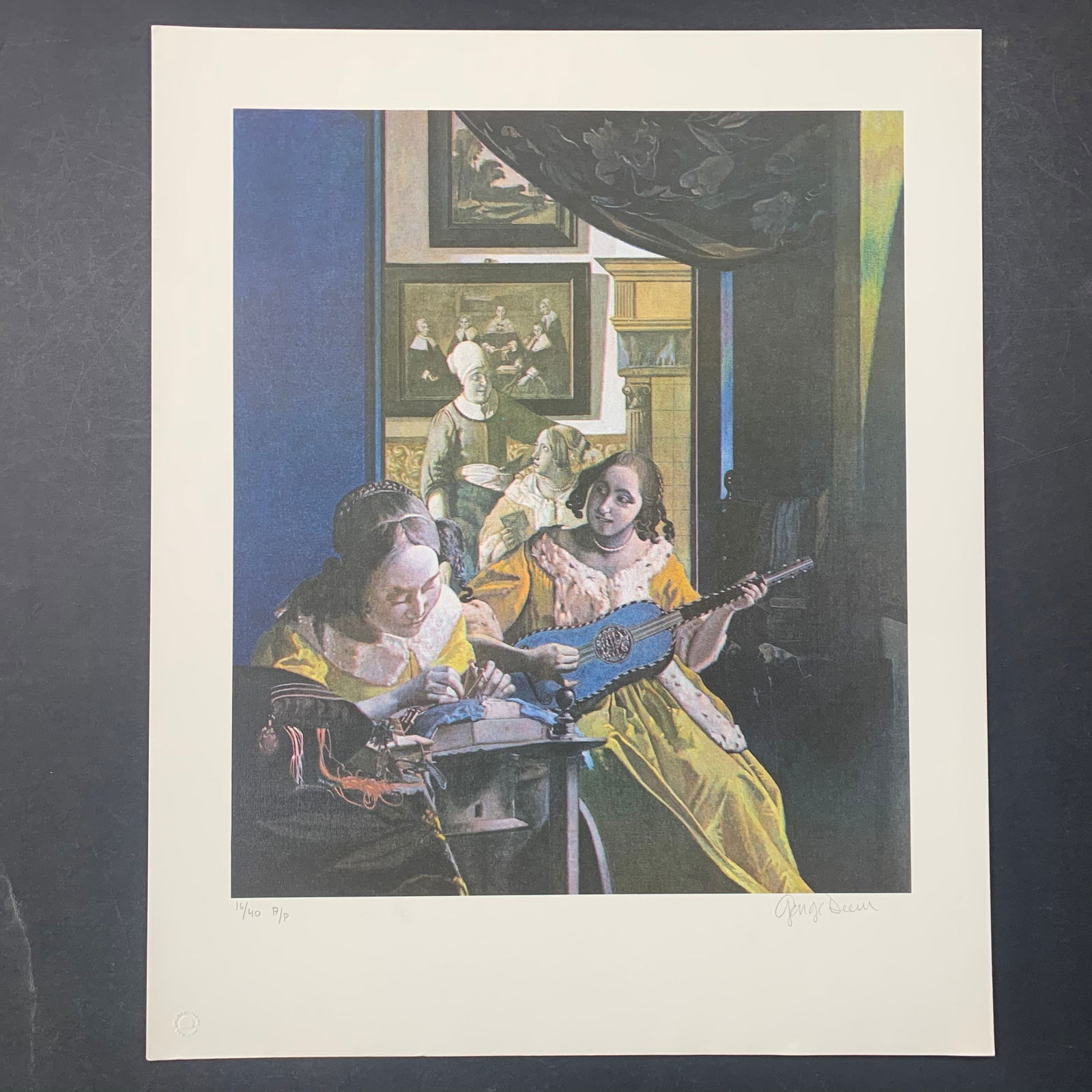 George Deem's "Primary Vermeer" Limited Edition Print (1 of 1)