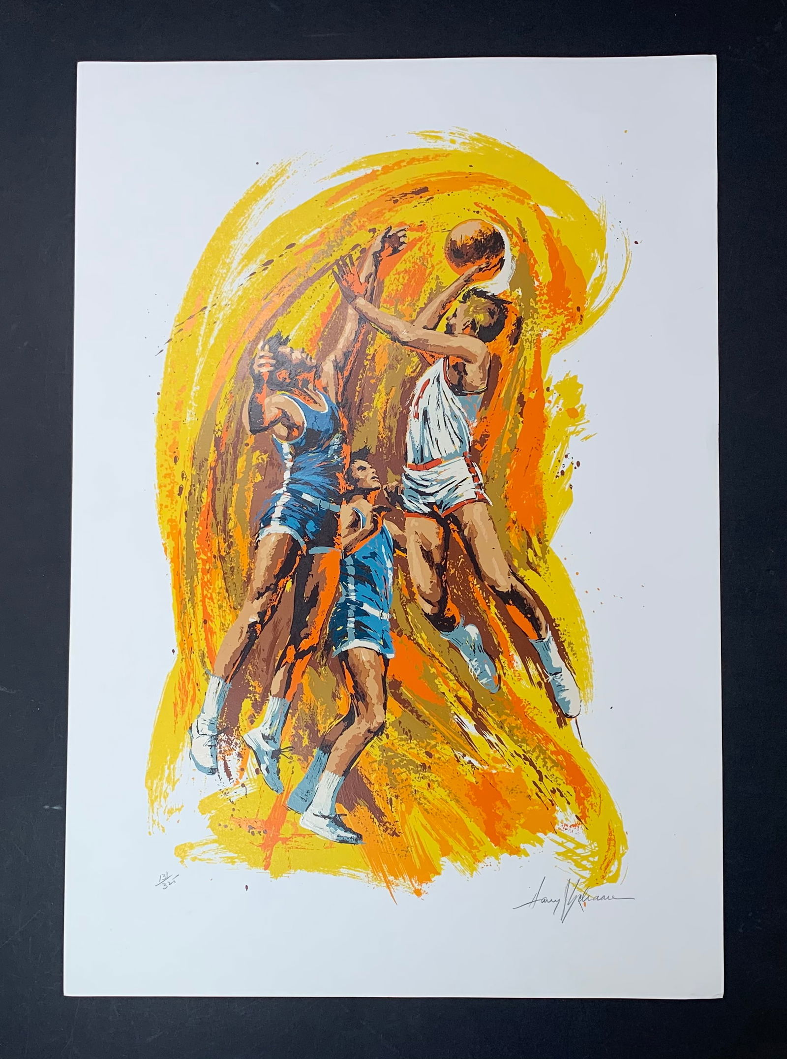 Harry Schaare's "Basketball" Limited Edition Print (1 of 1)