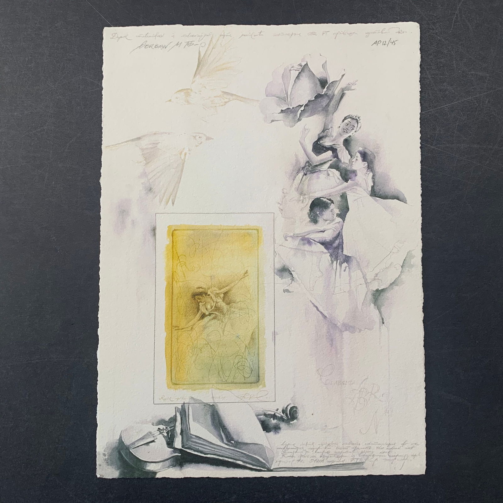 Michael Gorban's "Ballerinas" Limited Edition AP Print (1 of 1)