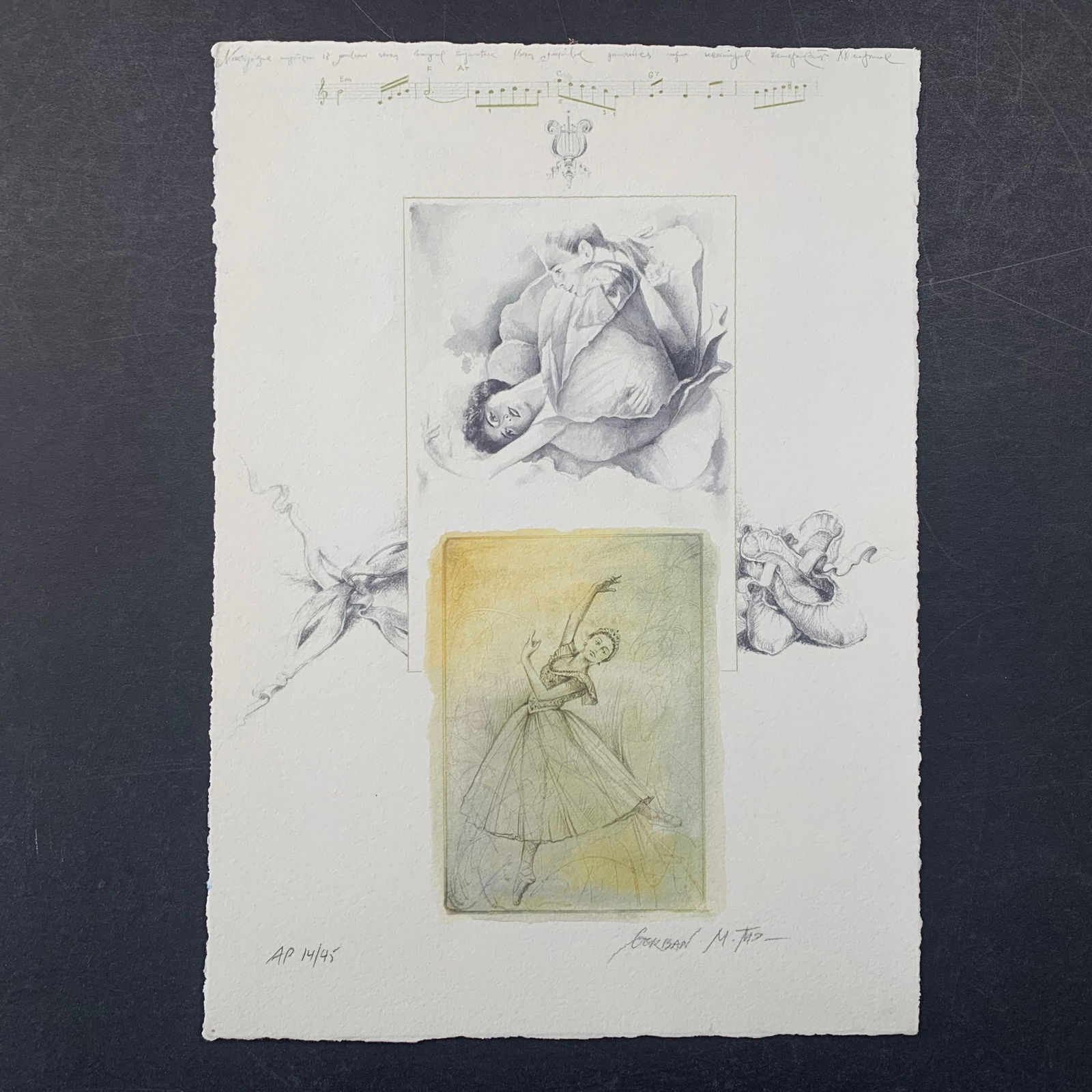 Michael Gorban's "Ballet Slippers" Limited Edition AP Print (1 of 1)