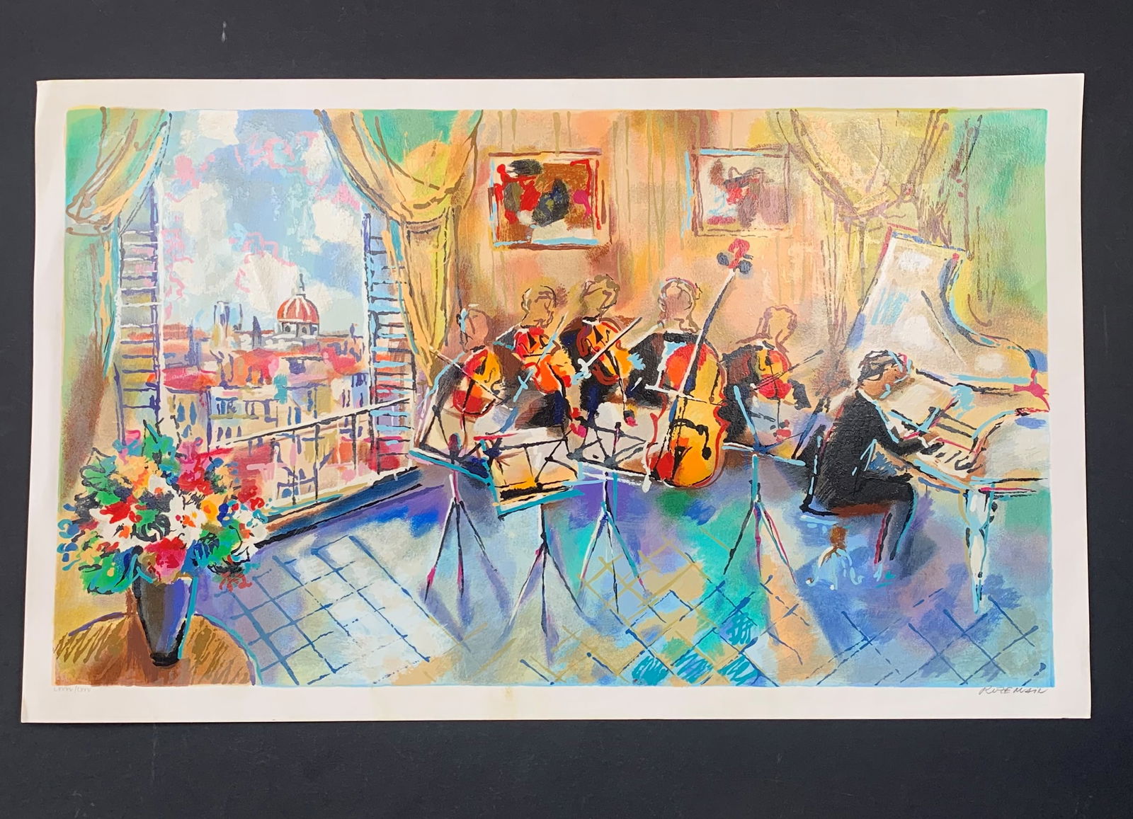 Michael Rozenvain's "Jazz Concert" Limited Edition Print (1 of 1)