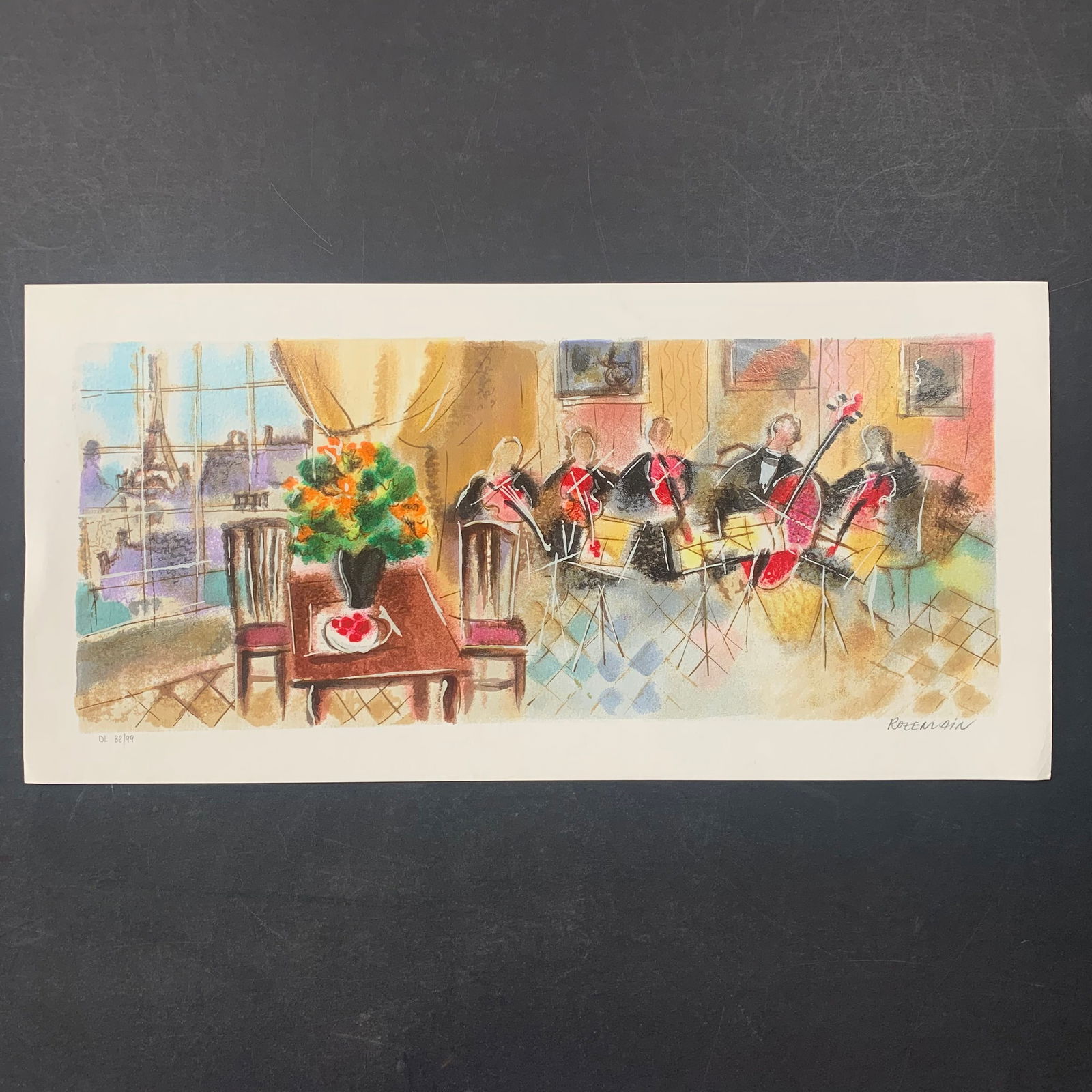 Michael Rozenvain's "Parisian Quarter" Limited Edition Print (1 of 1)