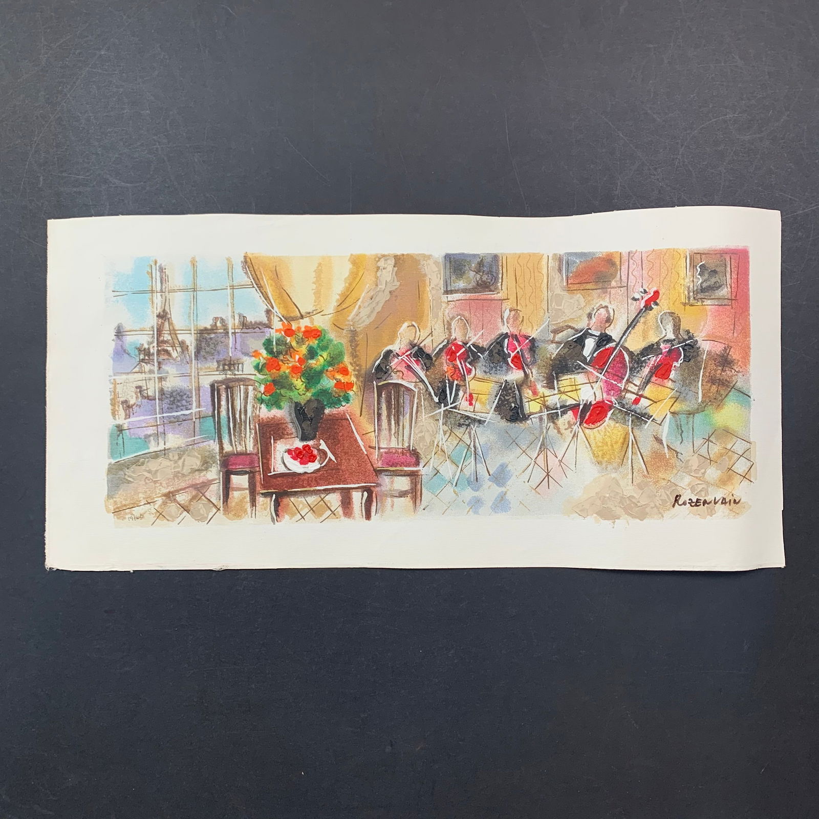Michael Rozenvain's "Parisian Quintet" Limited Edition Print (1 of 1)