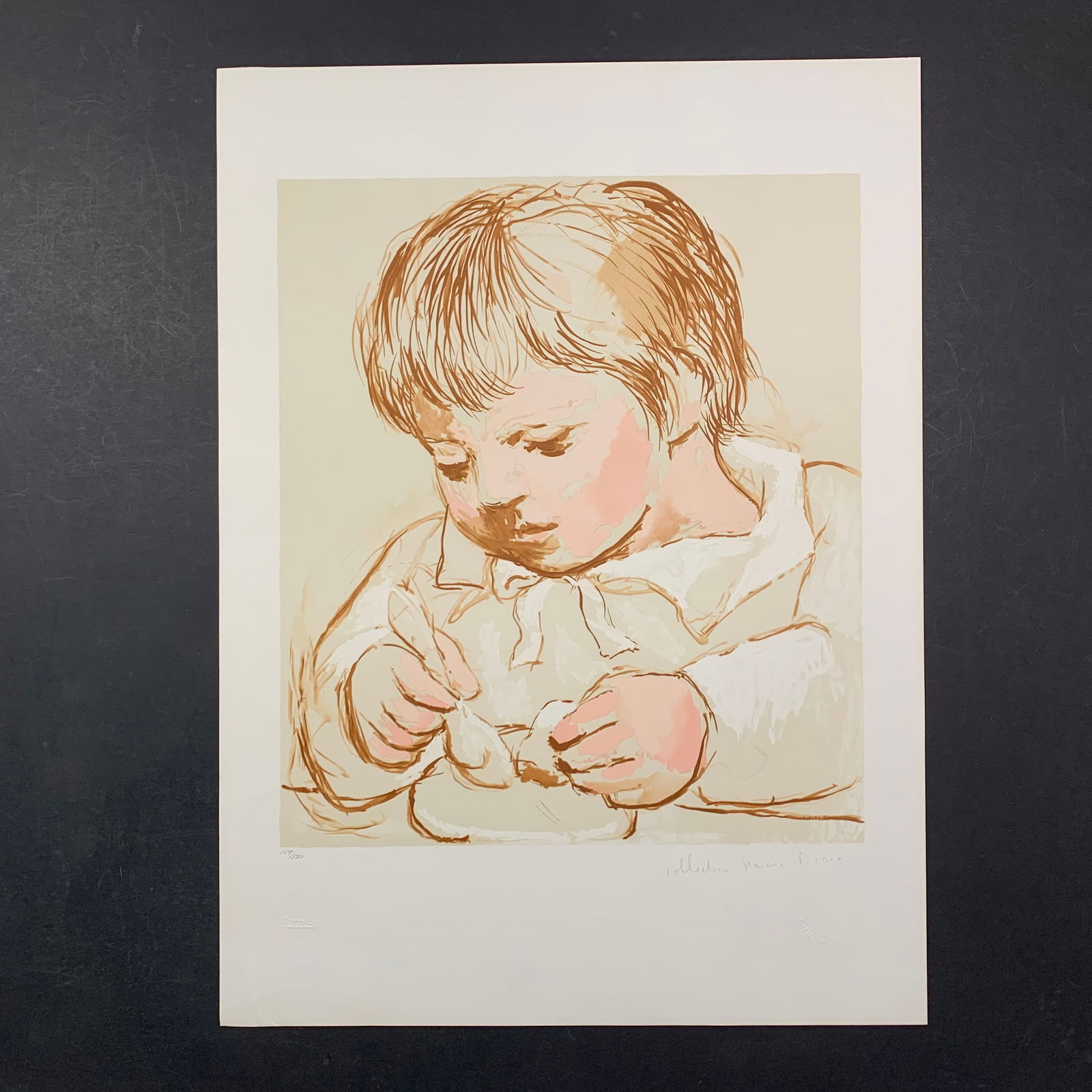 Pablo Picasso (After) "Enfant Dejeunant" Limited Edition Print (1 of 1)