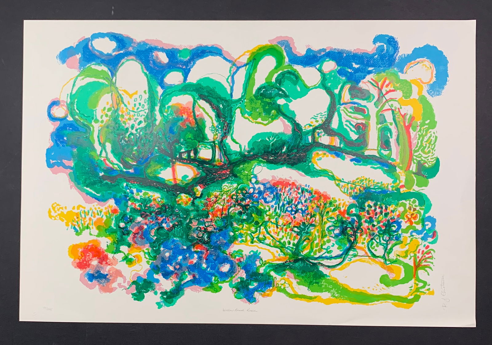 R.J. Christensen's "Willow Brook Road" Limited Edition Print (1 of 1)