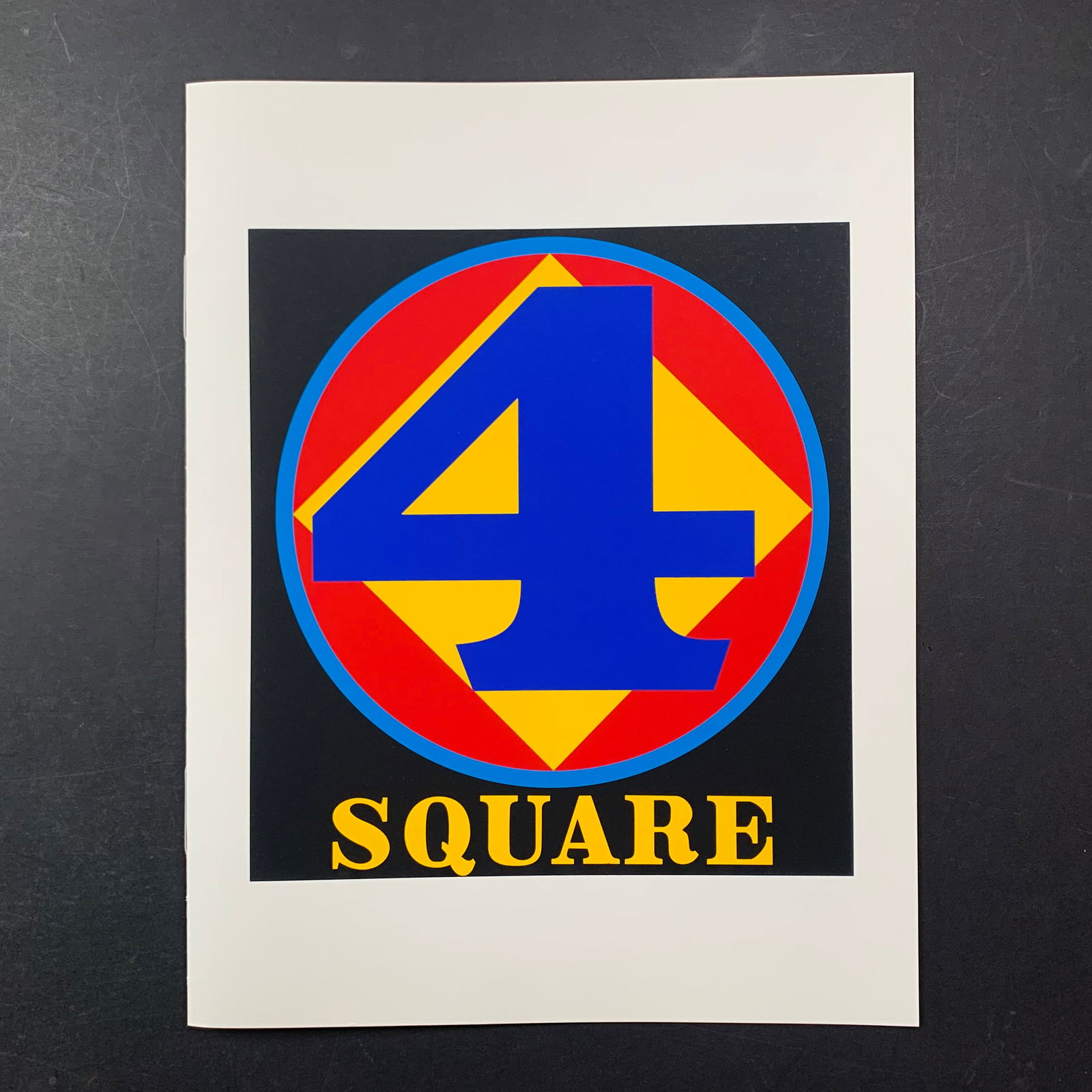 Robert Indiana's "Polygon: Square (Four)" Limited Edition Print (1 of 1)
