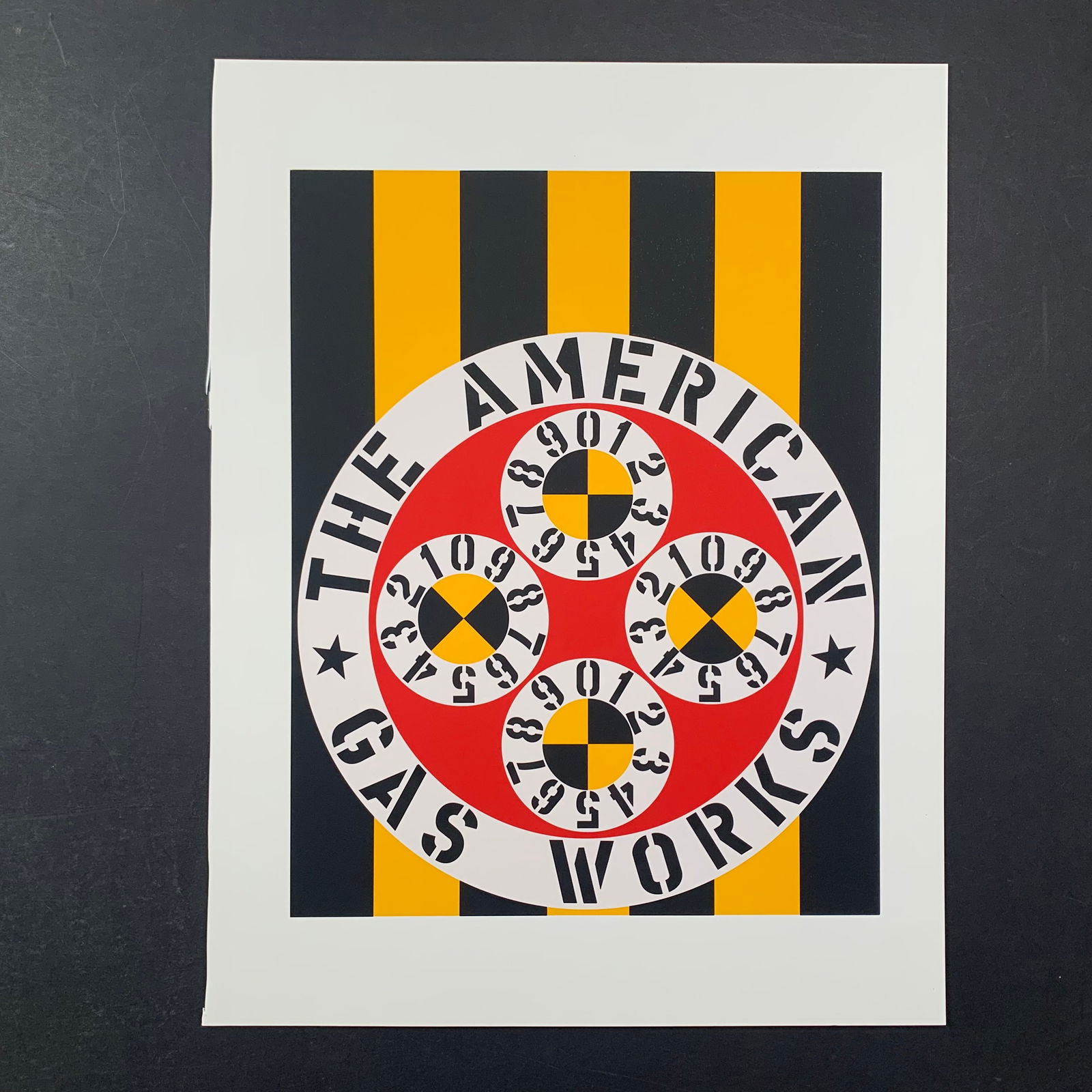 Robert Indiana's "The American Gas Works" Limited Edition Print (1 of 1)