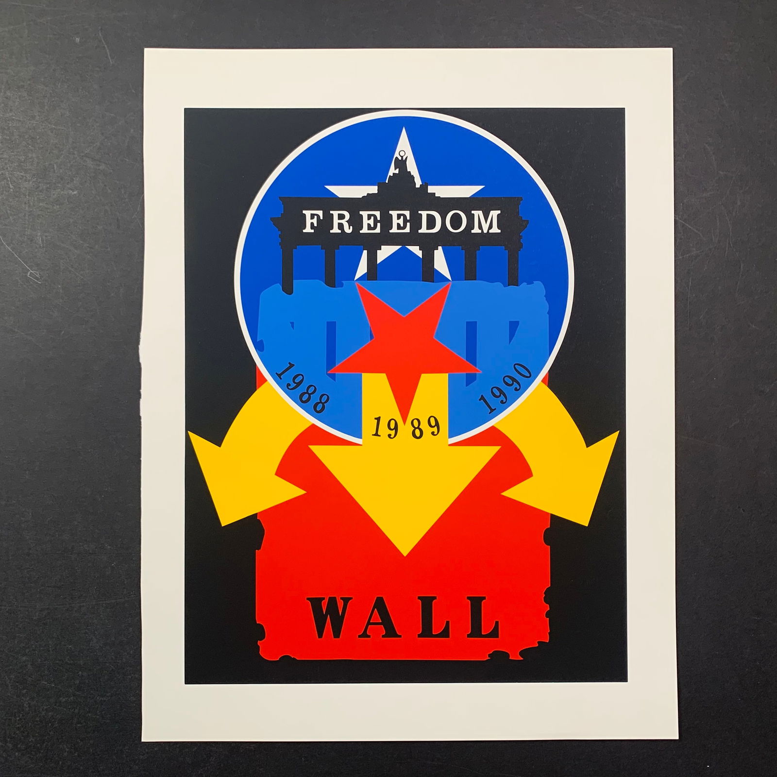 Robert Indiana's "The Wall" Limited Edition Print (1 of 1)