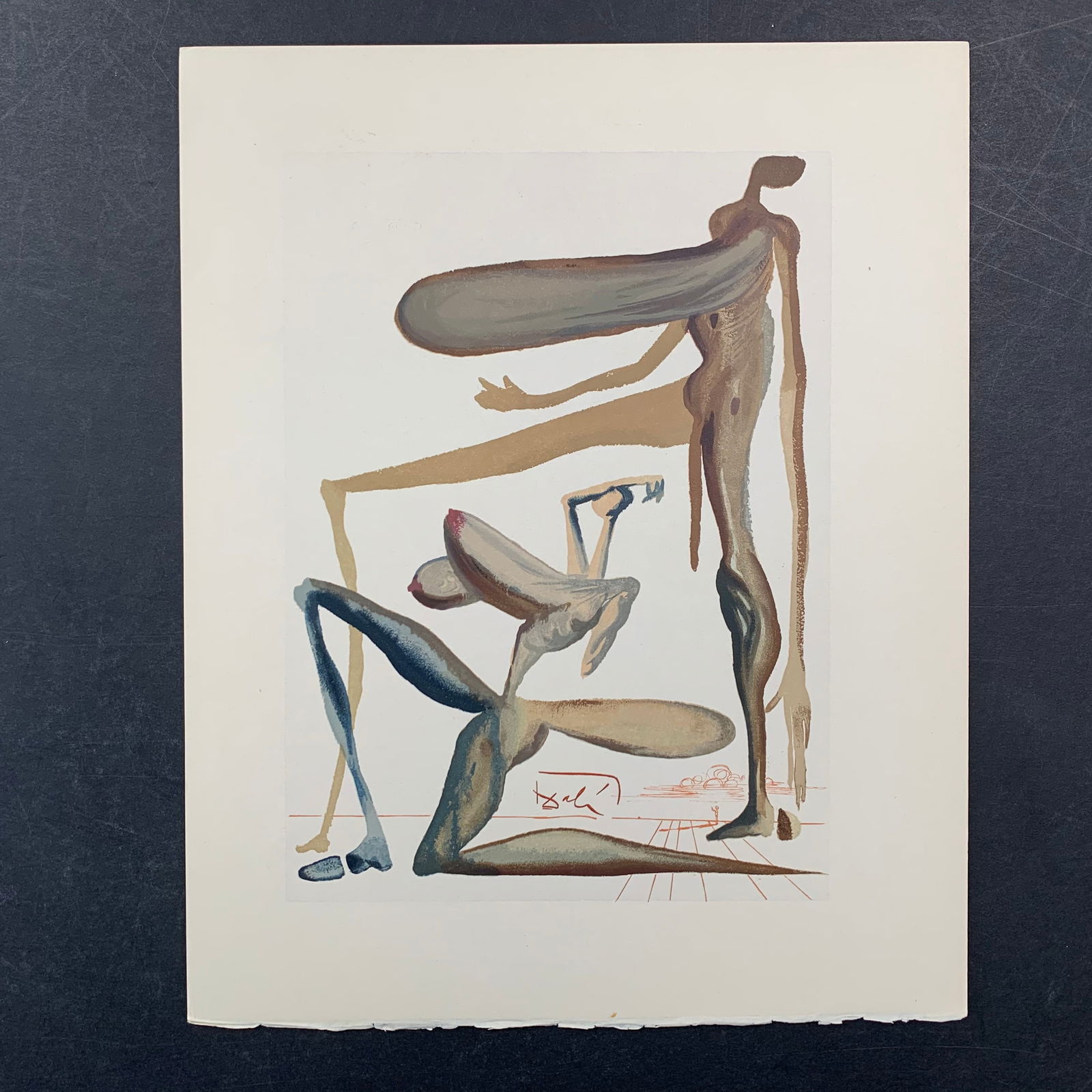 Salvador Dali's "Prodigality" Illustration from "La Divine Comedie" (1 of 1)