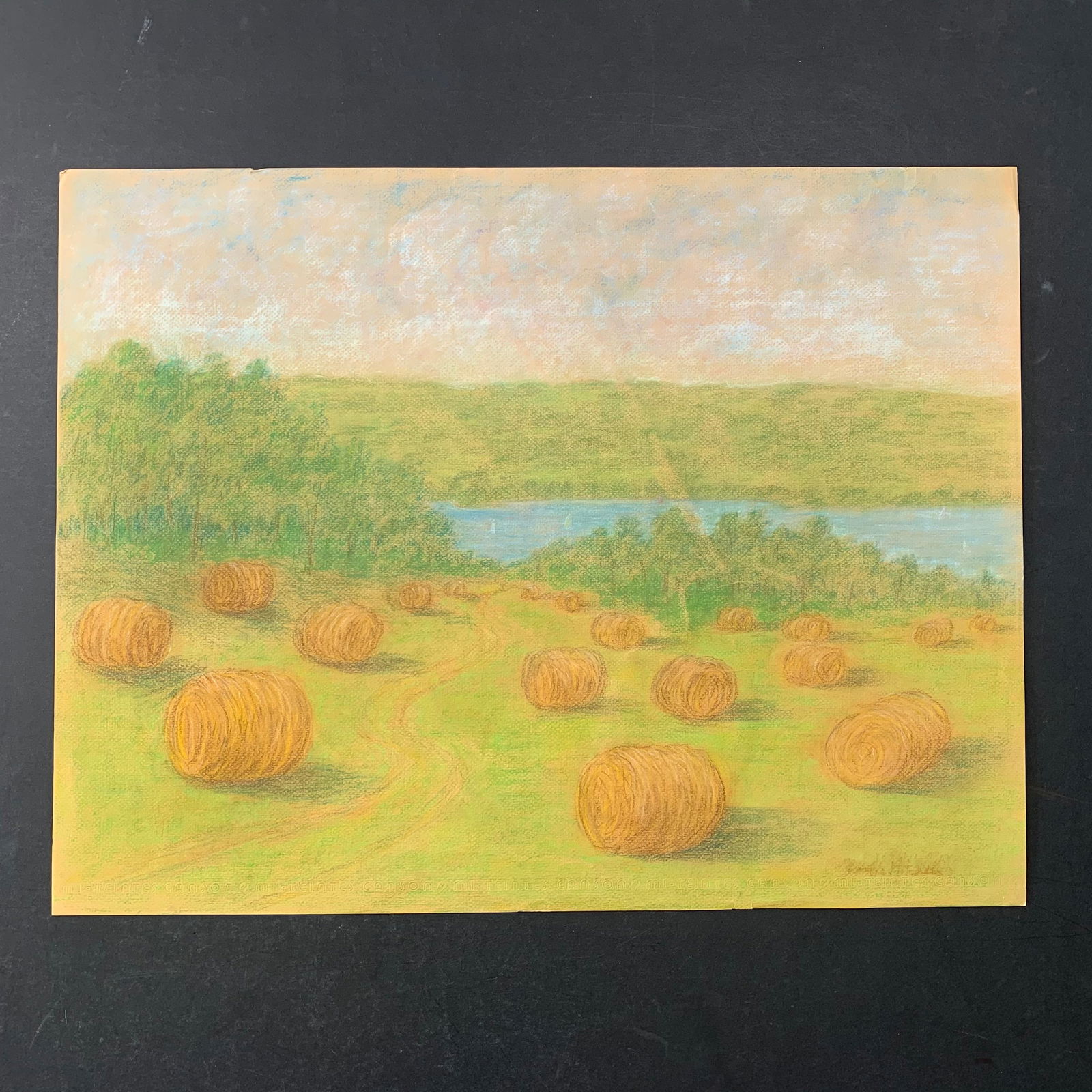 Charles Mitchell's "Lake Scugog- Port Perry" Original (1 of 1)