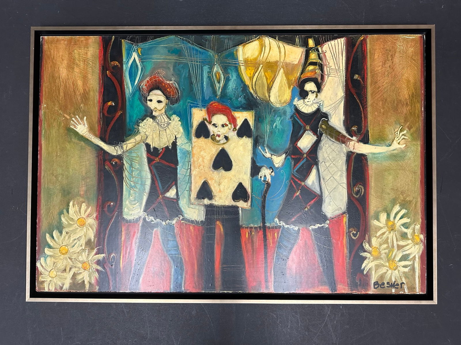Dominic Besner's "Les Pantomimes en Salut" Original (1 of 2)
