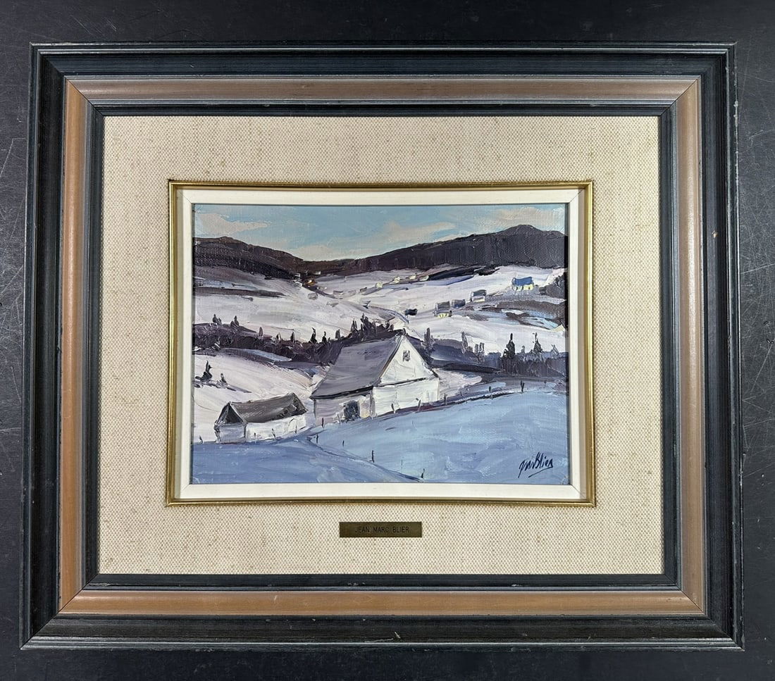 Jean Marc Blier's "Aux Eboulements" Original (1 of 3)