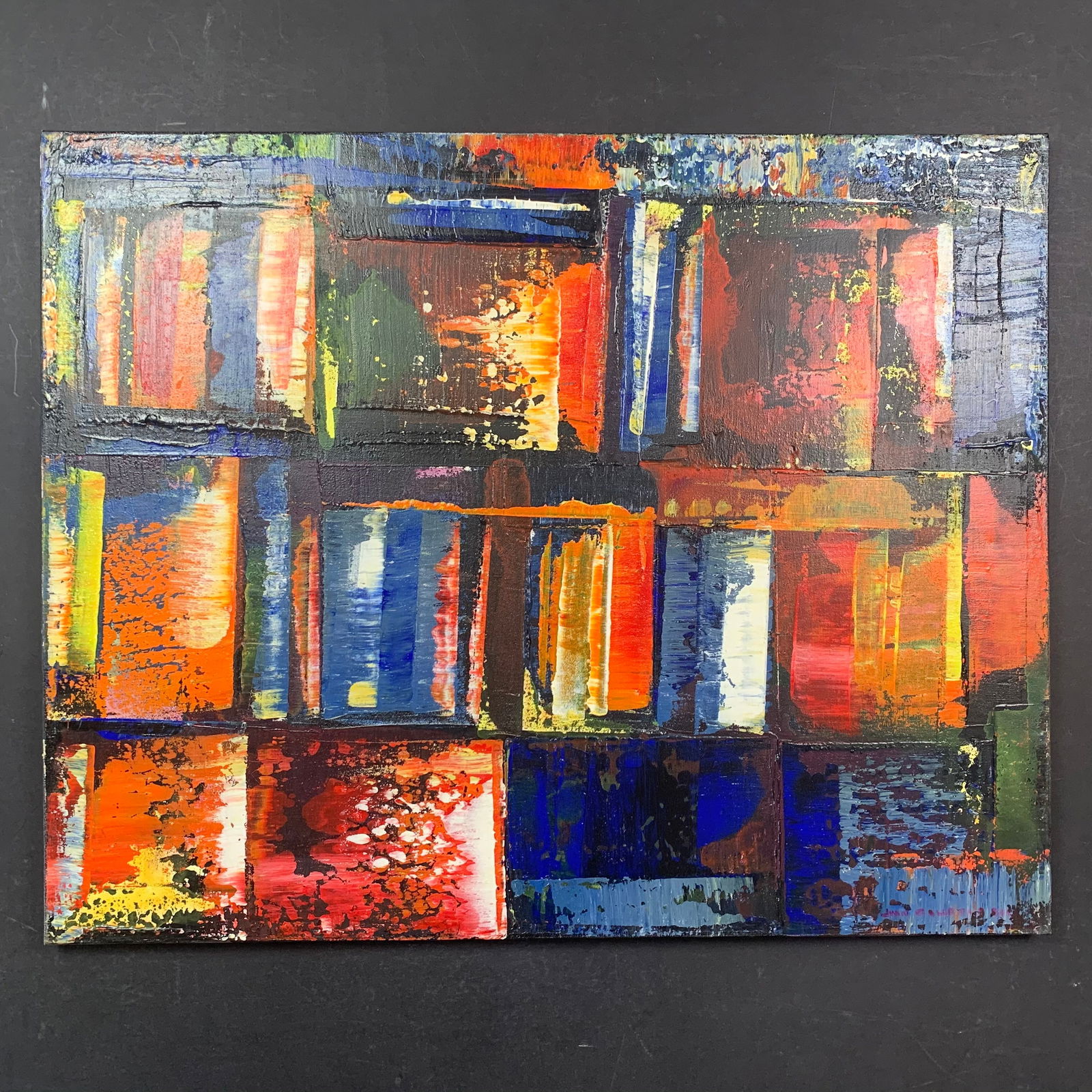 Juan Gallegos, Untitled, Original on Canvas (1 of 1)